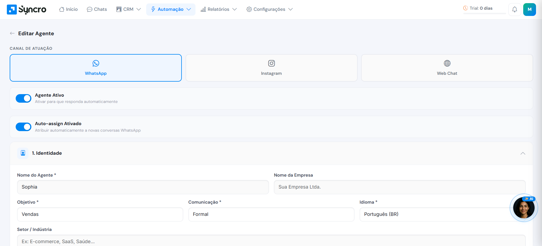AI agent that serves, qualifies and converts — 24h a day